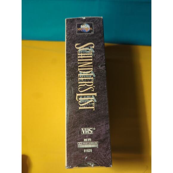 Schindler's List (VHS, 2-Tape Set) NEW SEALED - Picture 5 of 7